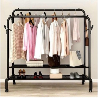 CÂY TREO QUẦN ÁO 2 TẦNG - GIÀN PHƠI QUẦN ÁO 2 TẦNG INOX