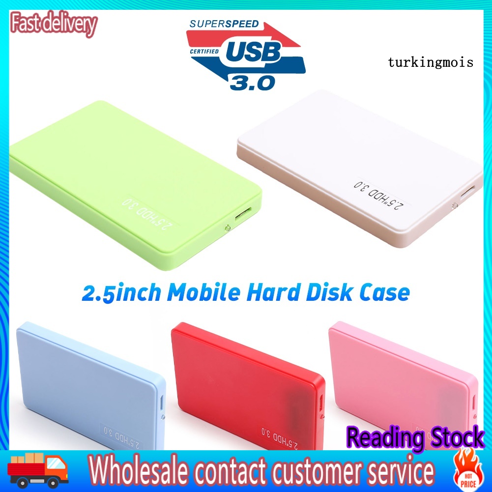 Hộp Đựng Ổ Cứng Ngoài 2.5 Inch Usb 3.0 Sata Ssd Kèm Phụ Kiện