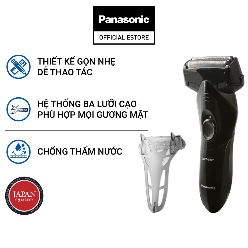 Máy cạo râu Panasonic ES-SL10-K401 - Hàng Chính Hãng - Đen
