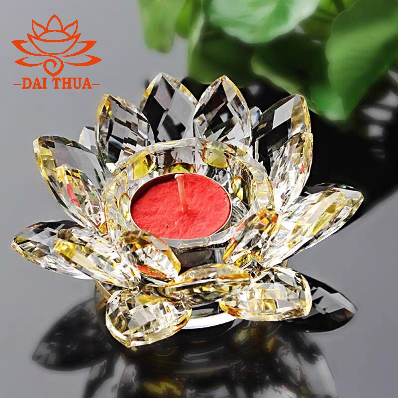 CHÂN ĐÈN CẦY HOA SEN PHA LÊ-phatgiaodaithua | BigBuy360 - bigbuy360.vn