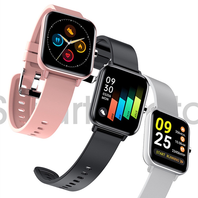 Đồng Hồ Thông Minh H10 Kết Nối Bluetooth Theo Dõi Sức Khỏe Kèm Phụ Kiện