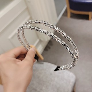  Cài tóc đính đá đôi sang trọng lấp lánh cho bạn nữ phong cách Hàn Quốc - Selenshop