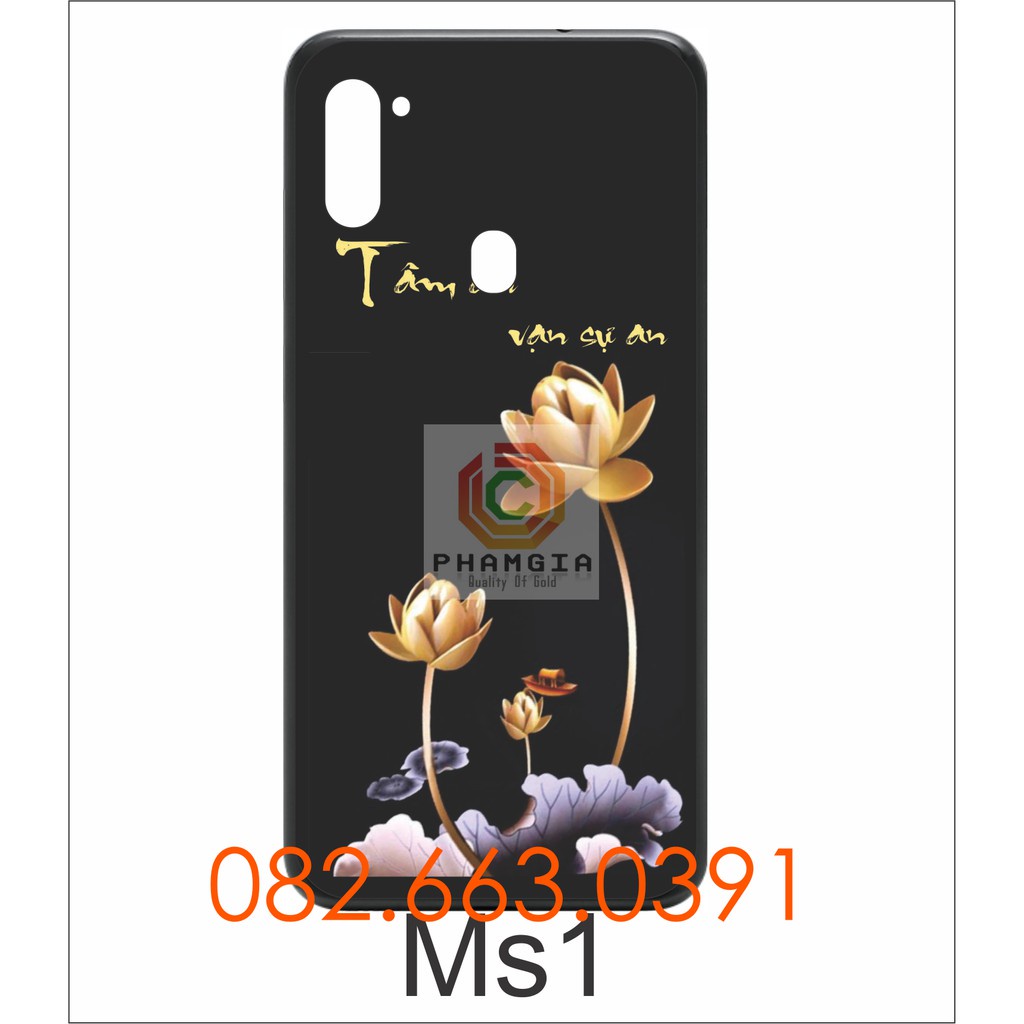 Ốp lưng Samsung A11 dẻo in hình thư pháp