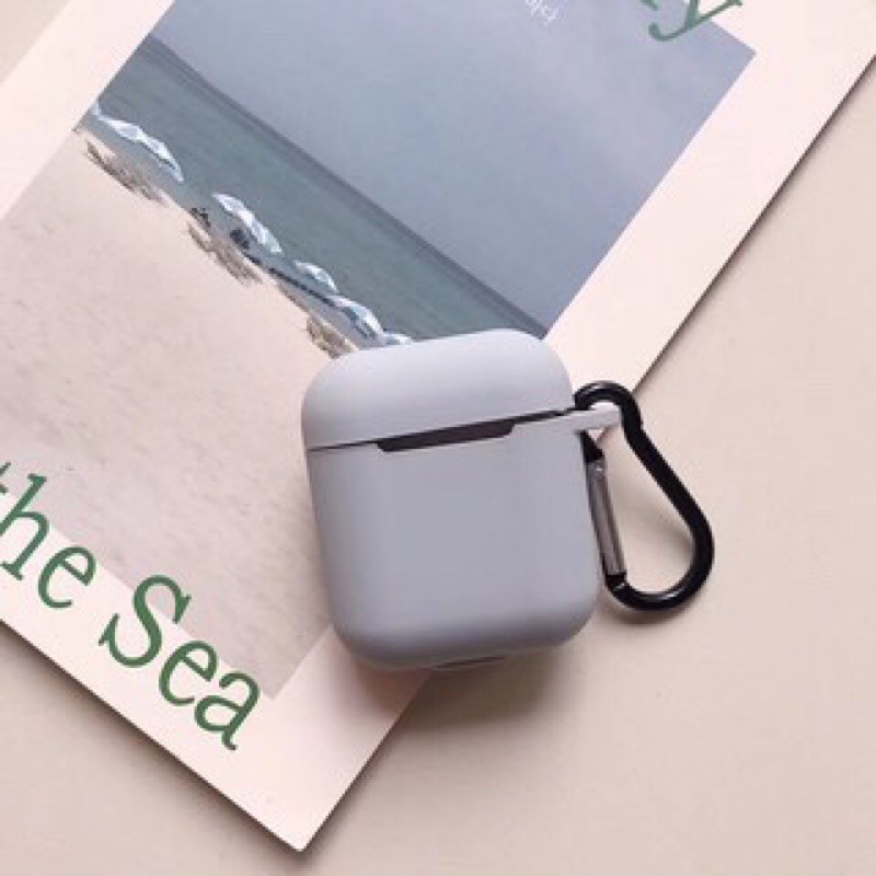 Vỏ bảo vệ bao đựng tai nghe case airpod 1, 2 inpods i12 i11 silicon dẻo nhiều màu chống va đập