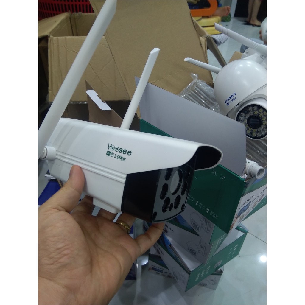 Camera Wifi Yoosee Lắp ngoài trời Full HD 1080P - Có đèn led chiếu sáng | BigBuy360 - bigbuy360.vn