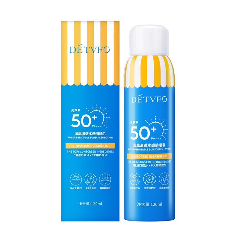KEM CHỐNG NẮNG DÉVFO DẠNG XỊT SPF 50 PA+++ BẢO VỆ DA KHỎI TÁC ĐỘNG CỦA ÁNH NẮNG MỎNG NHẸ KIỀM DẦU