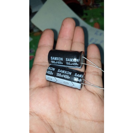 50 TỤ ĐIỆN 100UF 400V~ 450V HÀNG XỊN MỚI