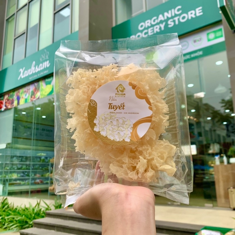 Nấm Tuyết Khô Phú Gia 40gr - XanhSam Organic