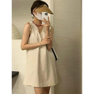 Đầm sát nách cổ chữ v kiểu mới mùa hè 51396