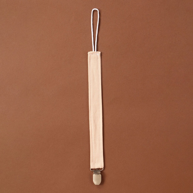 Giá Đỡ Núm Vú Giả Bằng Vải Lanh Cotton Có Thể Điều Chỉnh Cho Bé Mọc Răng