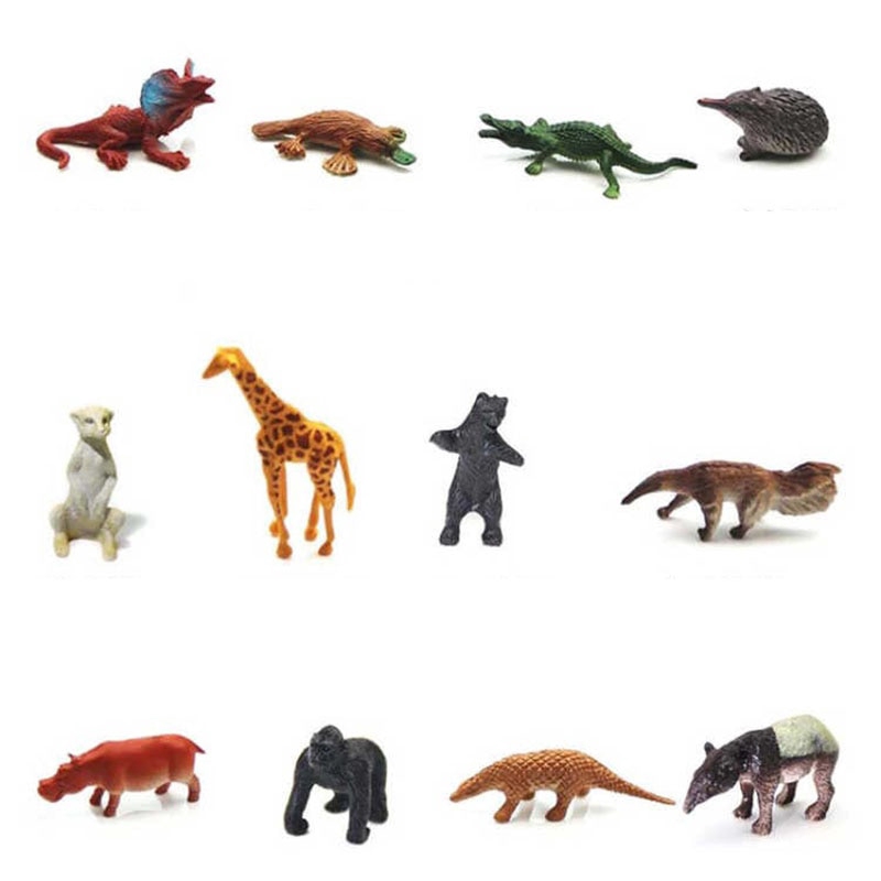 Bộ 53 mô hình động vật Mini xinh xắn dành cho bé