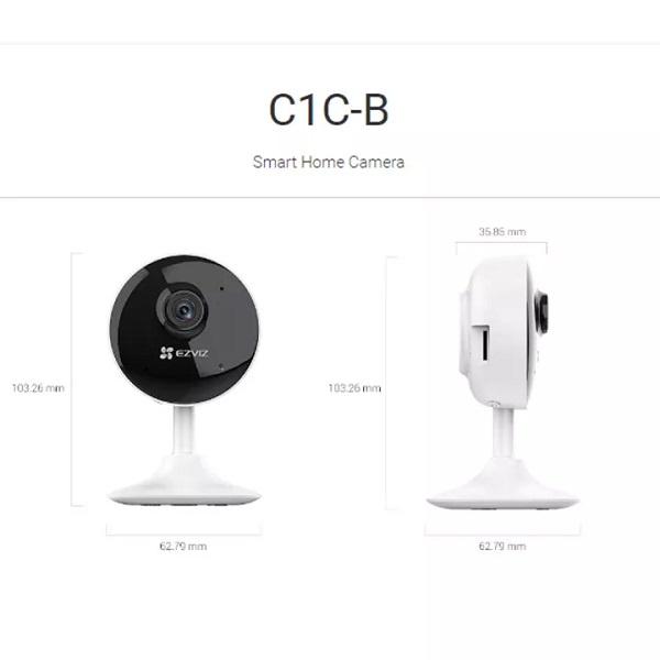 Camera Wifi Ezviz C1C-B H265 Full HD 1080- Hàng chính hãng