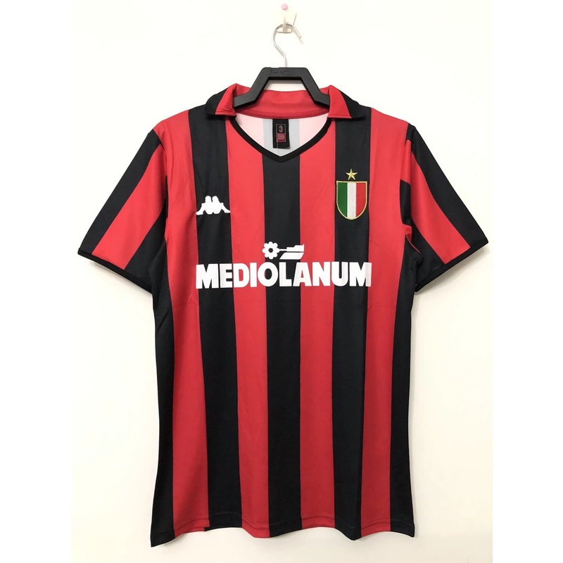 Áo Thun Bóng Đá Ngắn Tay Đội Tuyển Aa Jerseys 90/91 AC