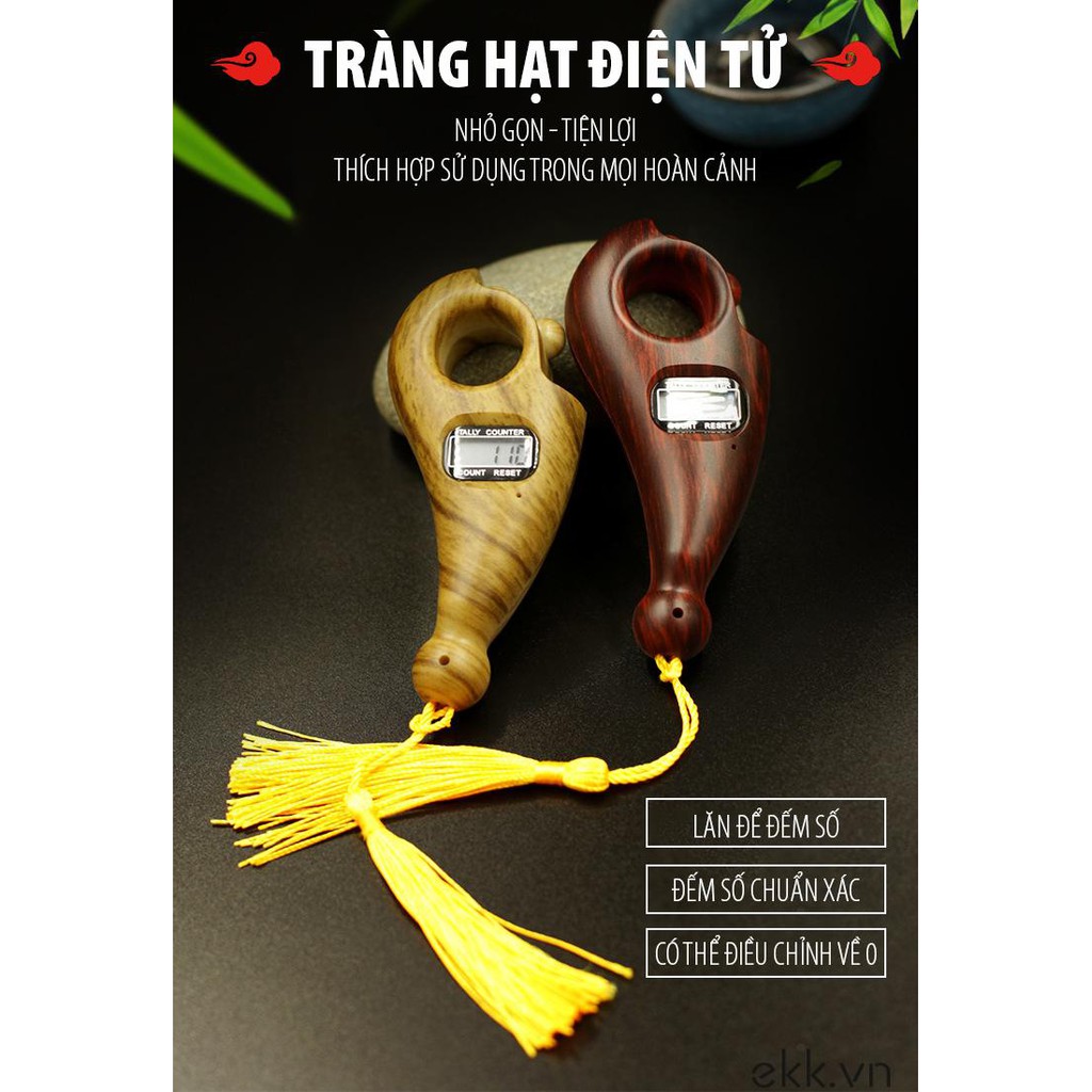 Tràng Hạt Điện Tử Gỗ Óc Chó Gỗ Hương - Gỗ Thành Vinh