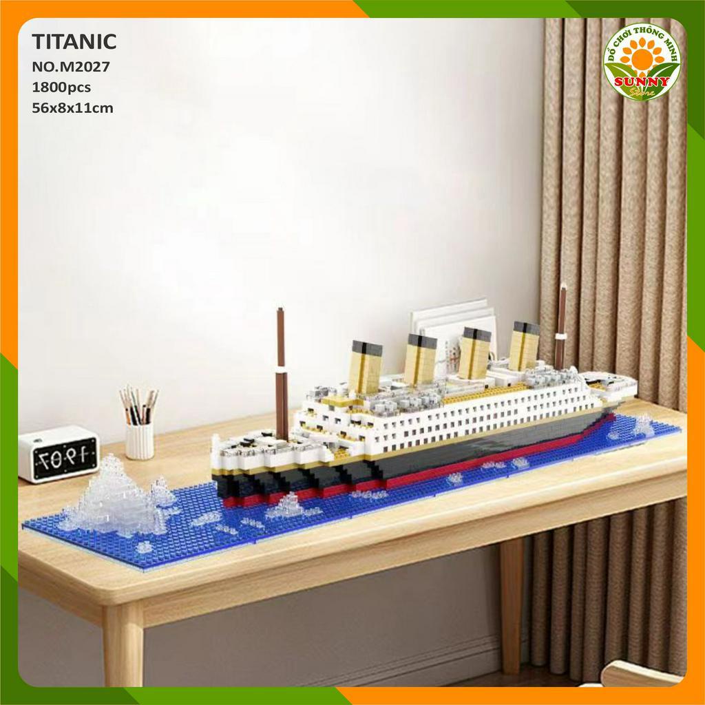 Mô hình lắp ghép 3D Công trình kiến trúc Tàu Titanic
