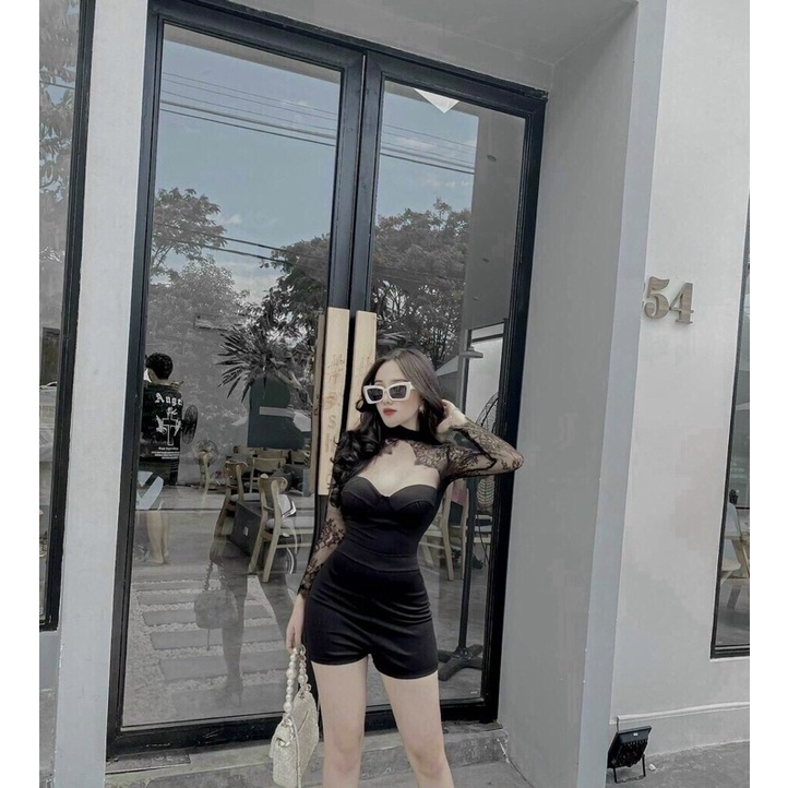JPRTD/ JUM PHỐI REN TAY DÀI (CÓ MÚT NGỰC )