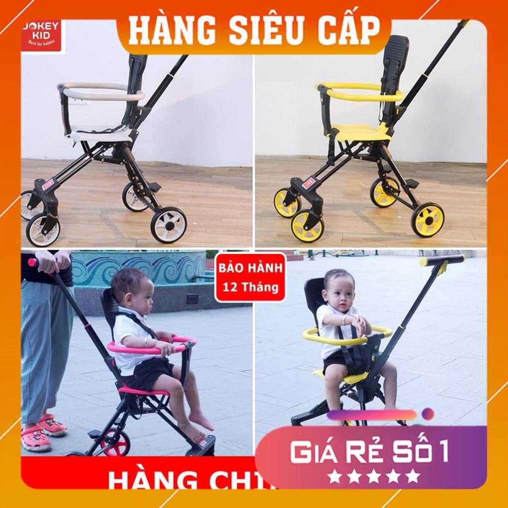 Xe đẩy gấp gọn cao cấp cho bé Jokey J5, Xe đẩy em bé đi du lịch siêu gọn nhẹ - Bảo Hành 12 tháng