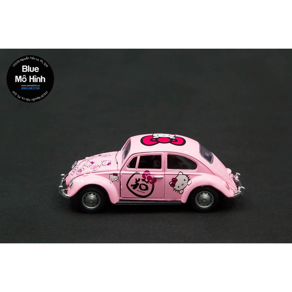 Xe mô hình Volkswagen Beetle Hello Kitty tỷ lệ 1:36