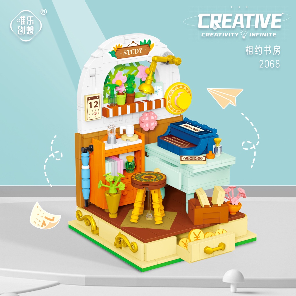 Bộ Đồ Chơi Lắp Ráp Mô Hình WL2067-70