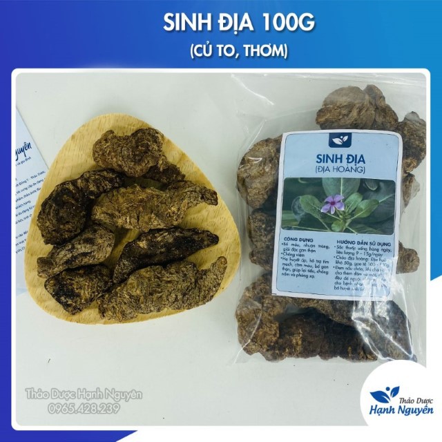 Củ Sinh Địa 100g (Củ Sanh Địa)