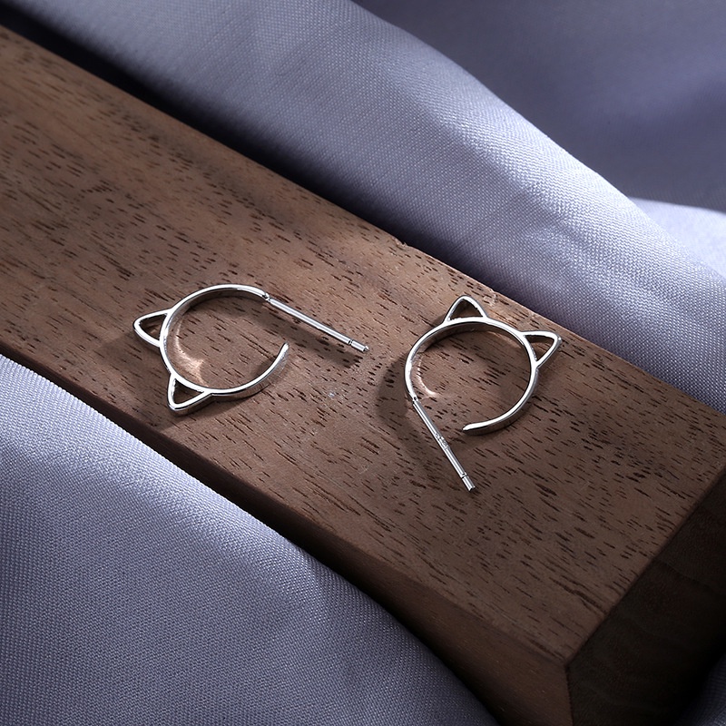 Bông tai nữ mèo gài xinh ( 1 đôi )