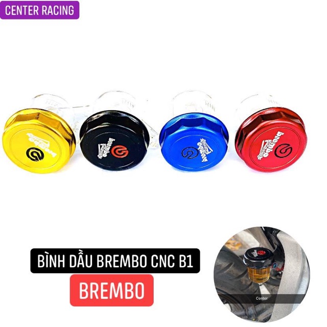 SL [ Tặng Ốc Proti M6 ]  Bình dầu brembo B1 FULL CNC Giá Tốt Nhất SPYY G T 100