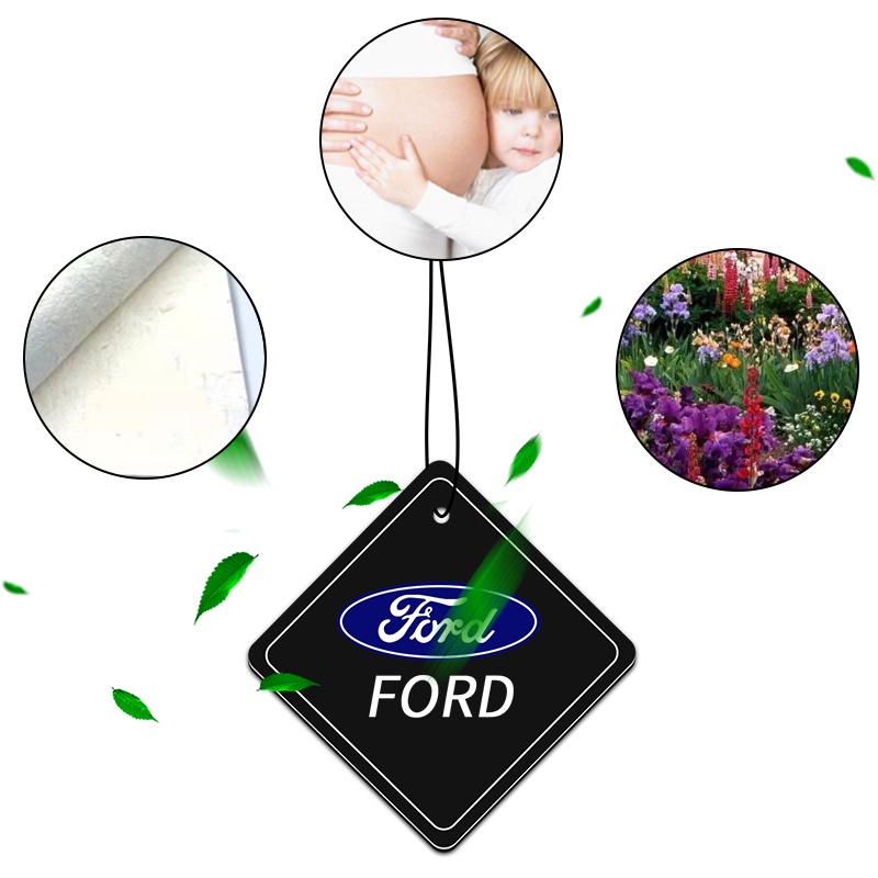 1 Dây Treo Nước Hoa In Logo Sáng Tạo Cho Xe Hơi Ford ST FOCUS 2 3 Mondeo Fiesta Kuga MK2 MK3 MK4