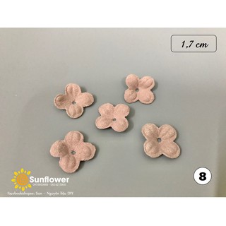 Set 10 cánh hoa nhí 1,5cm