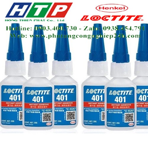 Thông tin kỹ thuật keo loctite 401-20gr