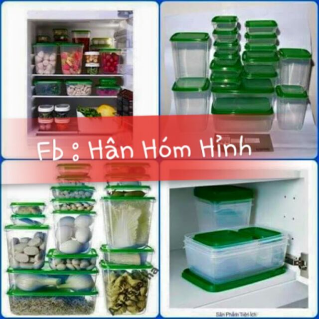 Bộ hộp lock & lock 17 chi tiết