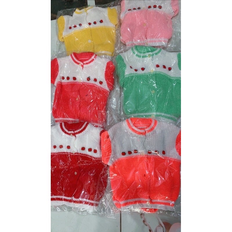 Áo len sơ sinh Mũ kèm vớ Sơ Sinh