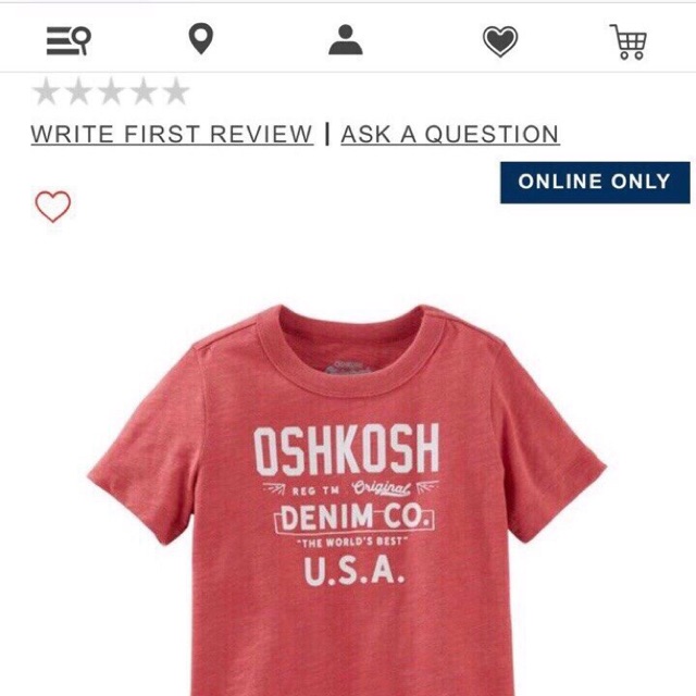Áo BT Oshkosh nhiều màu