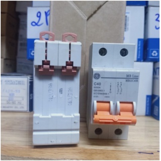 Cầu dao - mcb ac 2p 40a - general electric