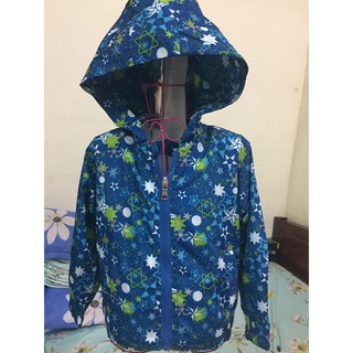 Áo khoác gió cho bé gái 2 lớp