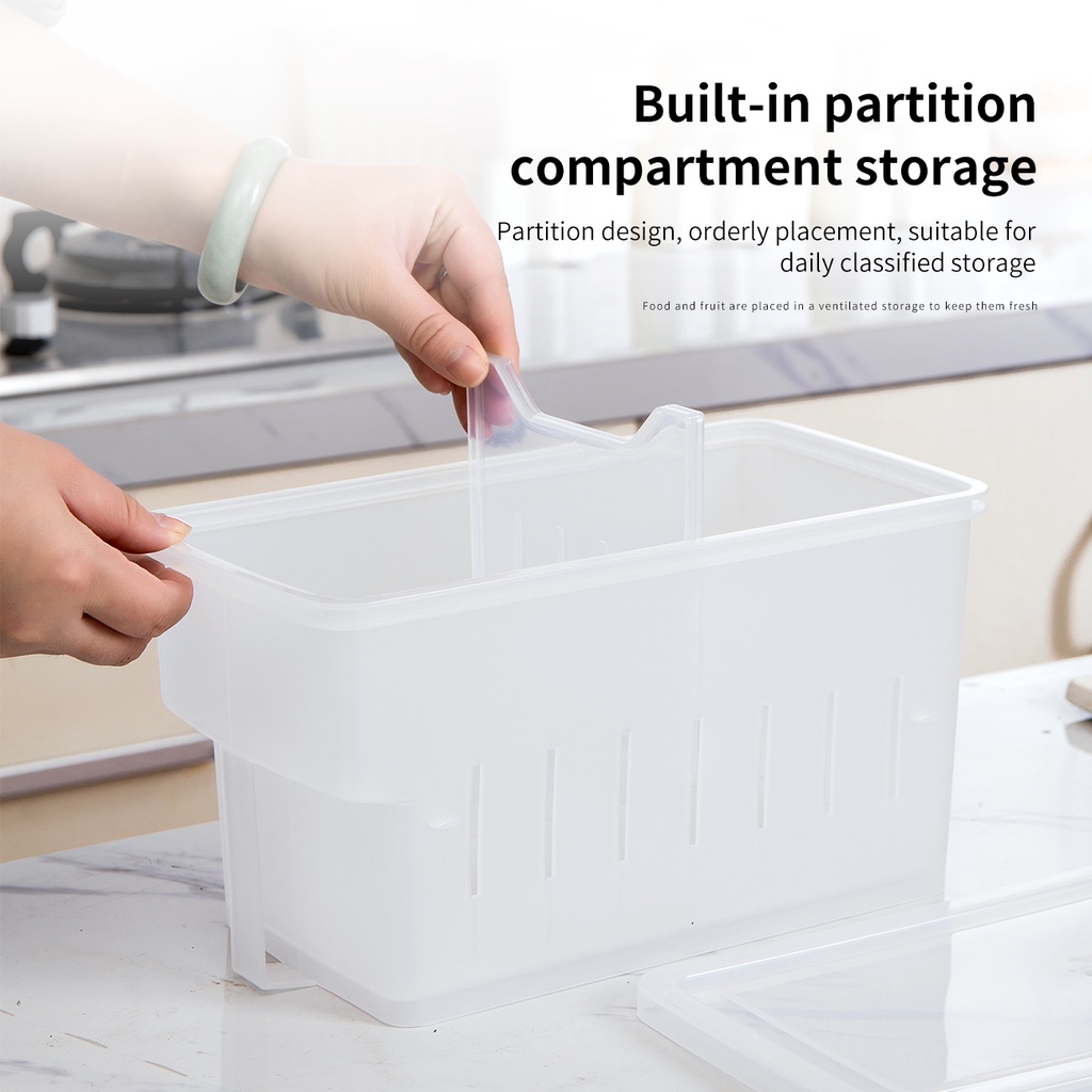 Hộp đựng thực phẩm Có Nắp Và Tay Cầm Dành Cho Nhà Bếp