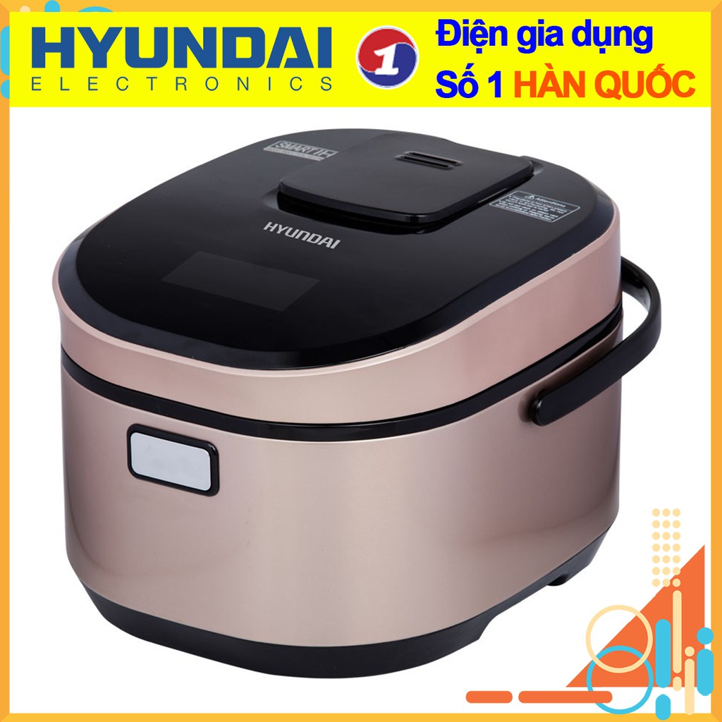 Nồi Cơm Điện Cao Tần  Hyundai Hàn Quốc 1300W HDE2200 1.5L - HDE2201 1.8L Công Nghệ Nấu 4D Whitford