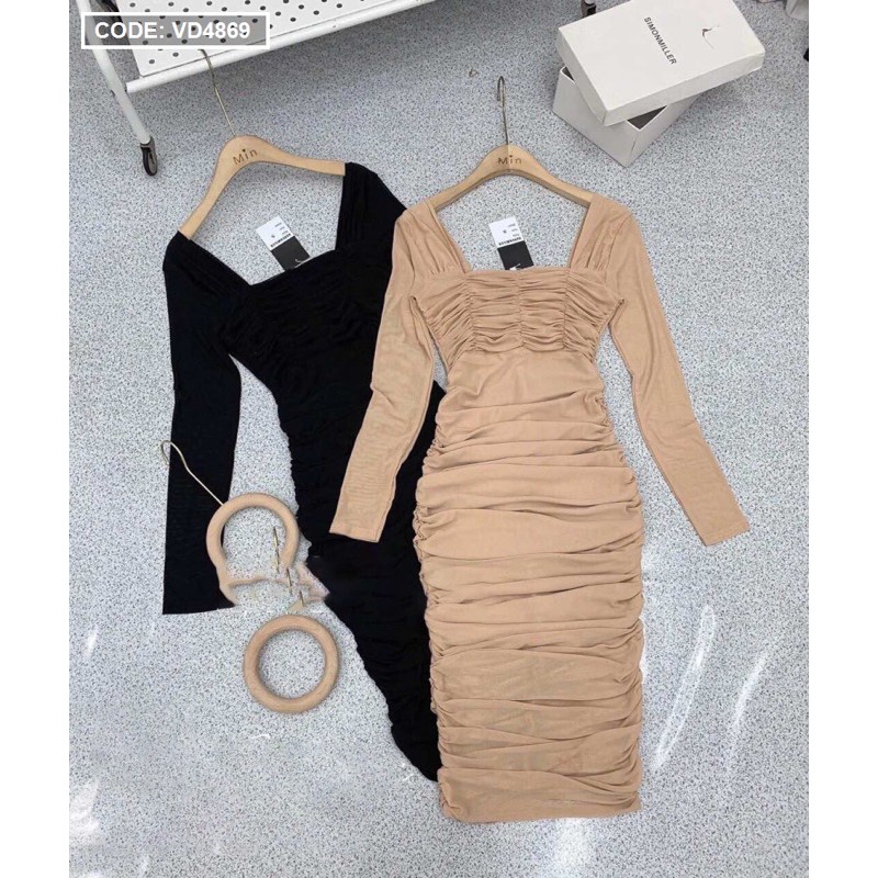 Đầm body nhún | BigBuy360 - bigbuy360.vn