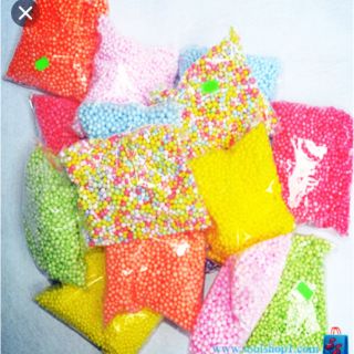 Hạt mút xốp đủ màu 50g