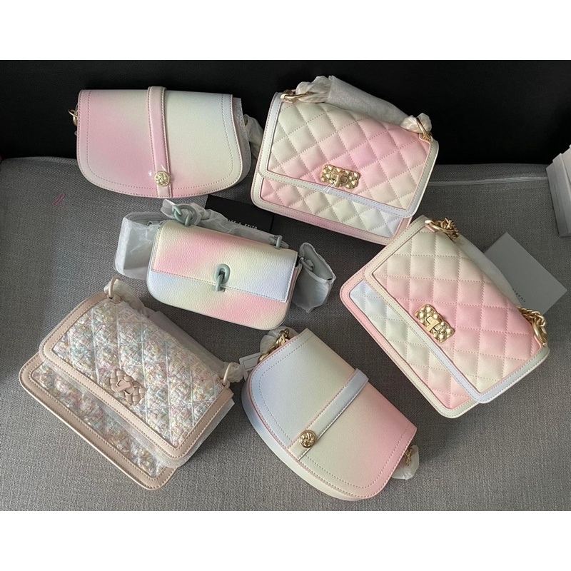 Túi loang hồng ô trám