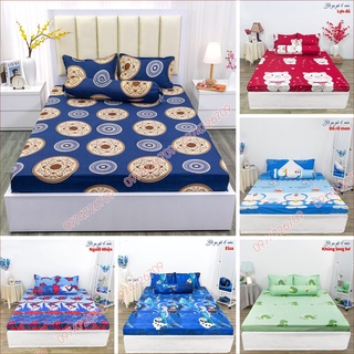 [XẢ KHO] 5000 Ga Trải Giường/Drap Bo Chun Cotton Poly (chỉ 1 ga chun) Được Chọn Mẫu