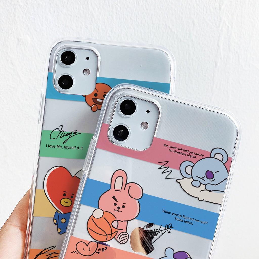 Ốp lưng iphone Kpop Chibi 5/5s/6/6plus/6s/6s plus/6/7/7plus/8/8plus/x/xs/xs max/11/11 pro/11 promax – Miin Shop