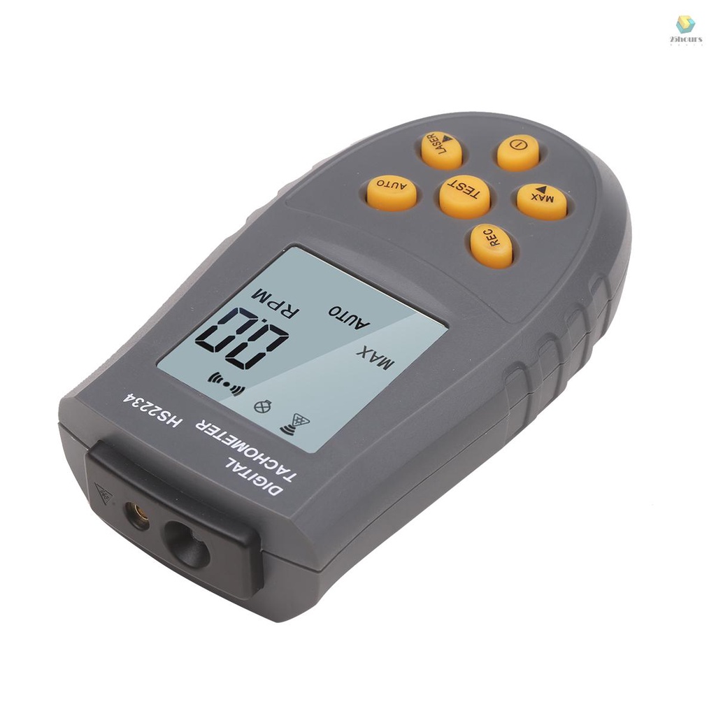 Máy Đo Tốc Độ Kỹ Thuật Số Độ Chính Xác Cao Với Màn Hình LCD Hiển Thị Tốc Độ Tự Động Có Đèn Nền Maximum