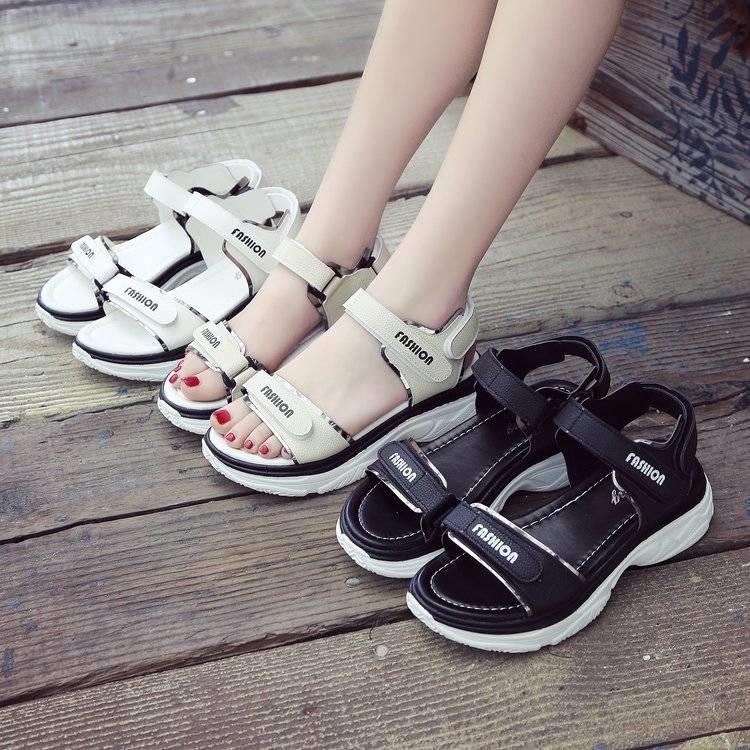 Xăng đan Thể Thao Đế Mềm Thời Trang Mùa Hè Hàn Quốc Cho Nữ