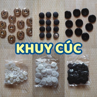 Khuy cúc phụ kiện may mặc - hàng loại 1