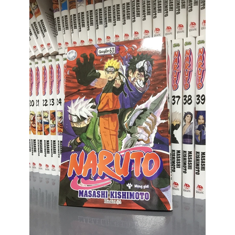 Sách - Naruto - Tập 63