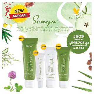 Bộ chăm sóc da Sonya 609flp Lô Hội