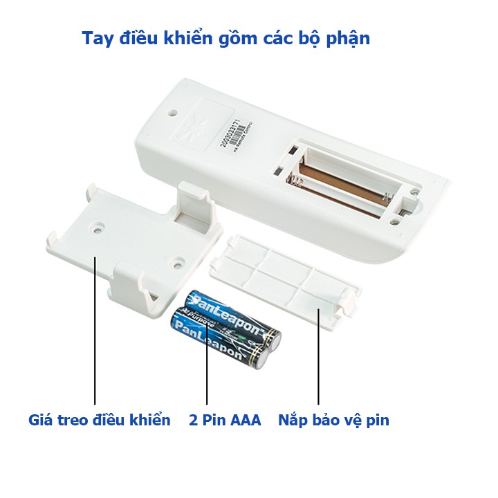 Bộ mạch điều khiển quạt trần từ xa - Remote điều khiển từ xa cho quạt trần