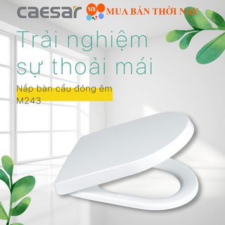 Nắp bồn cầu đóng êm Caesar M243, Cam kết chính hãng