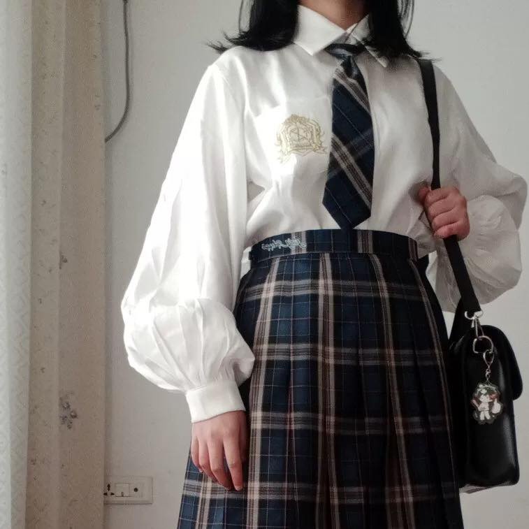 Áo sơ mi - Bluose Brand Loveless Hourglass - Đồng Hồ Cát #jk #somi #Seifufu #Blouse