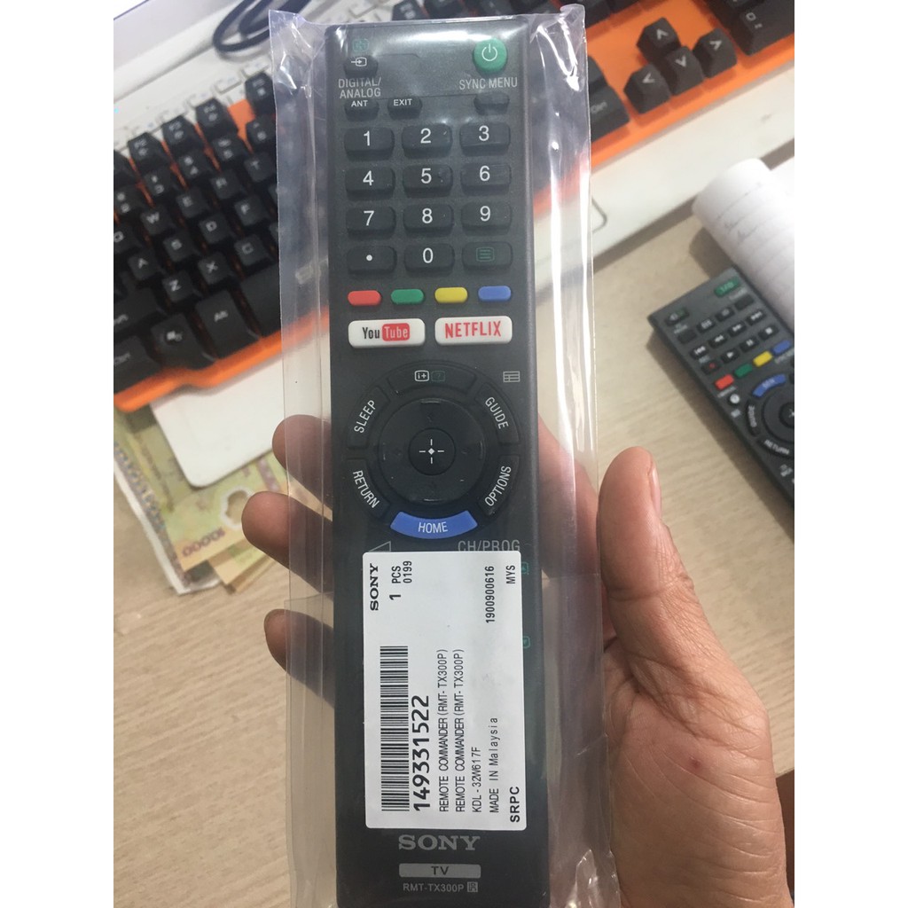 Điều khiển tivi Sony RM-L1165